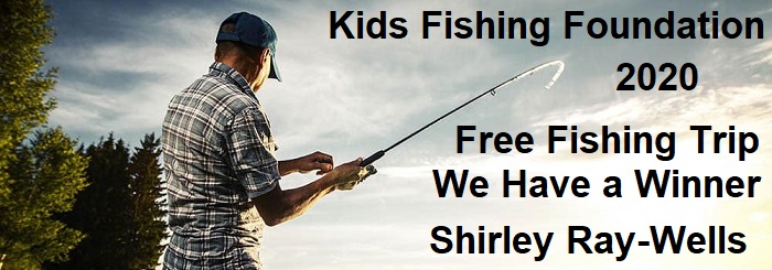 Winner banner 2020 Kids Fishing Foundation