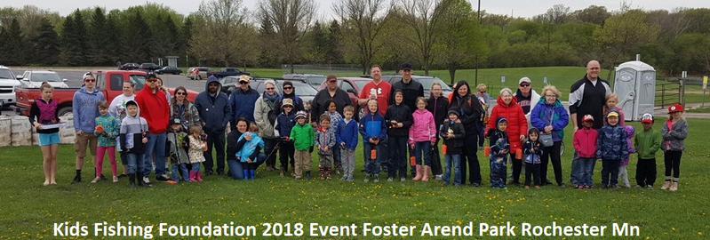kids fishing foundation 2018 event photo